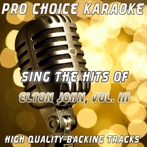 Sing The Hits Of Elton John, Vol.