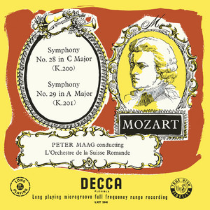 Mozart: Symphonies Nos. 28, 29 & 