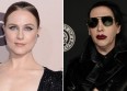 Evan Rachel Wood en colère contre M. Manson