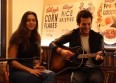 Alma et Amir en duo acoustique