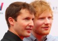 James Blunt en studio avec Ed Sheeran