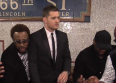 Michael Bublé chante dans le métro de New York !