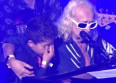 Michel Polnareff et son fils en larmes en concert