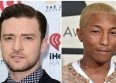 Justin Timberlake en studio avec Pharrell