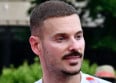 M. Pokora porte la flamme olympique