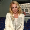 Britney Spears visite Londres en tour-bus  : photos