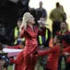 Lady Gaga chante l'hymne national américain au Super Bowl 2016 : photos