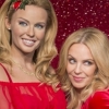 Kylie Minogue inaugure son double de cire à Londres : photos