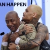 Chris Brown participe à la conférence des BET Awards : photos